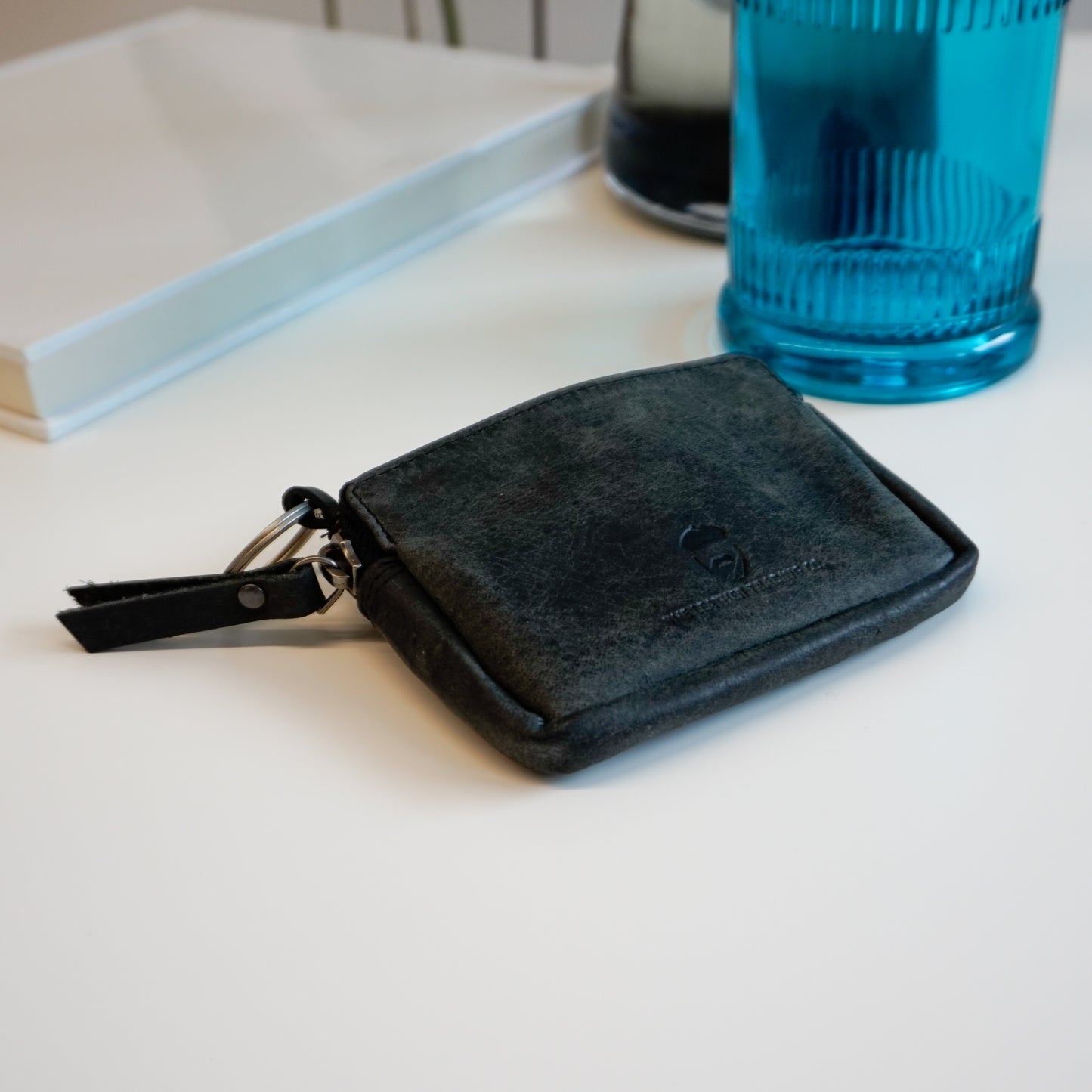 Berlin Key Pouch Cowhide Black