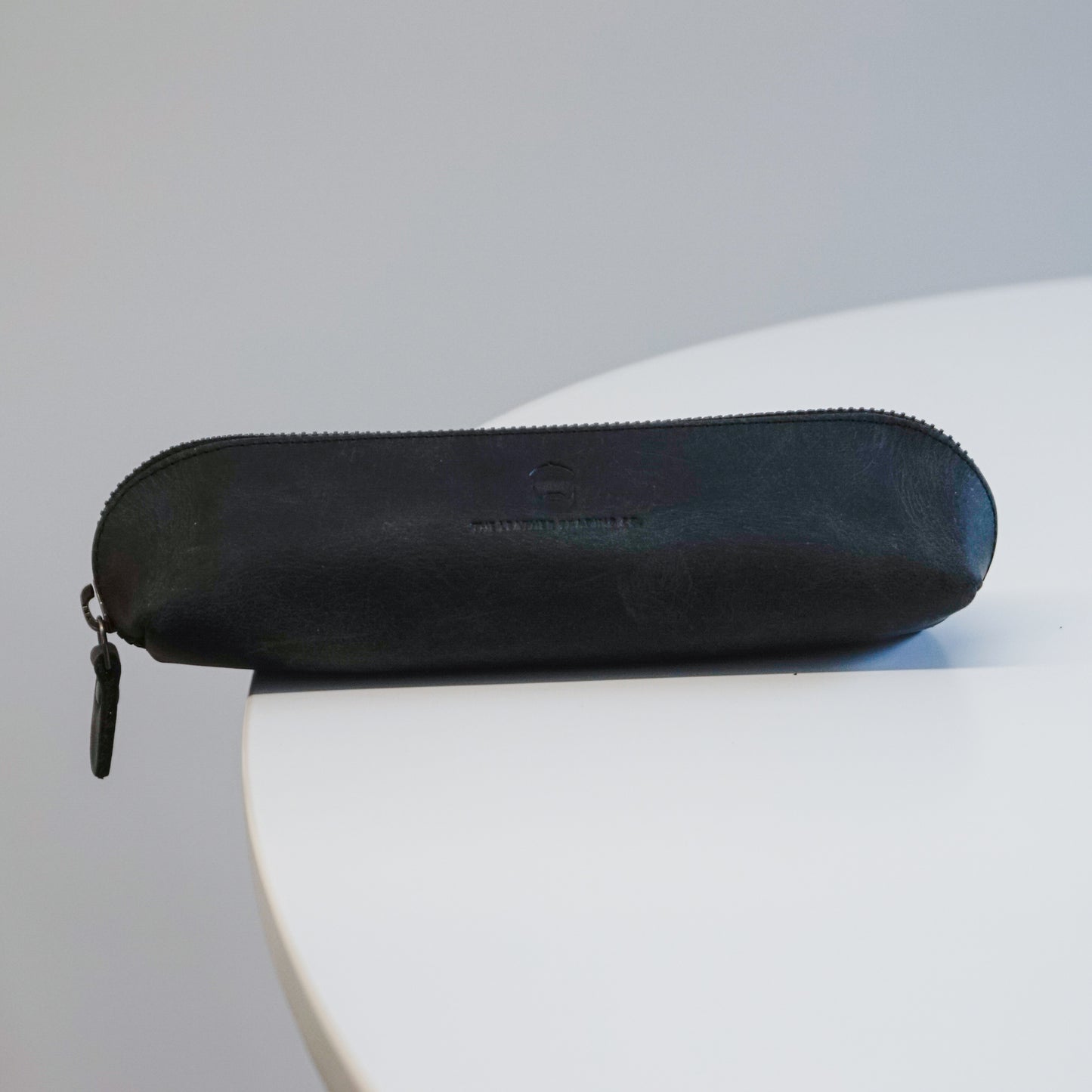Bondi Pencil Case Cowhide Black