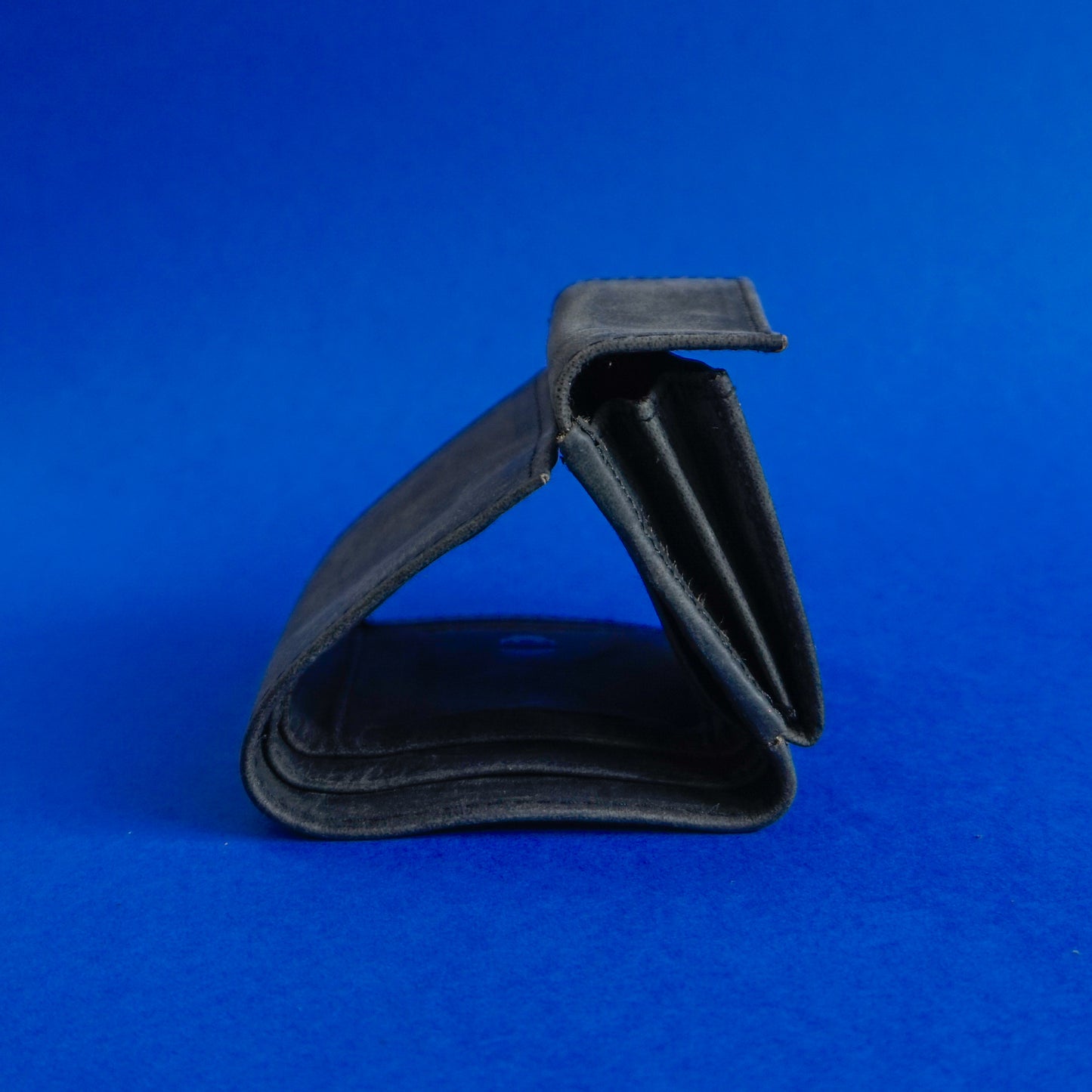 Glebe Wallet Cowhide Black