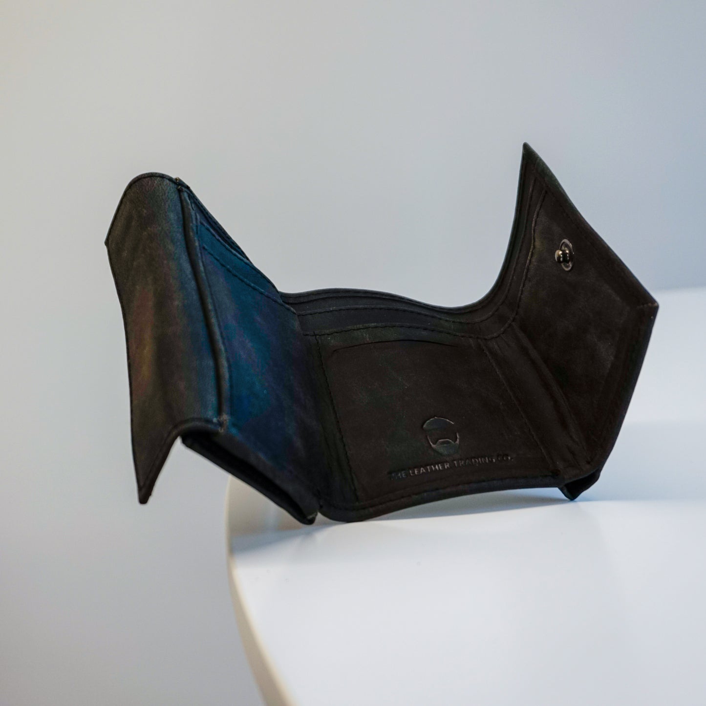 Glebe Wallet Cowhide Black