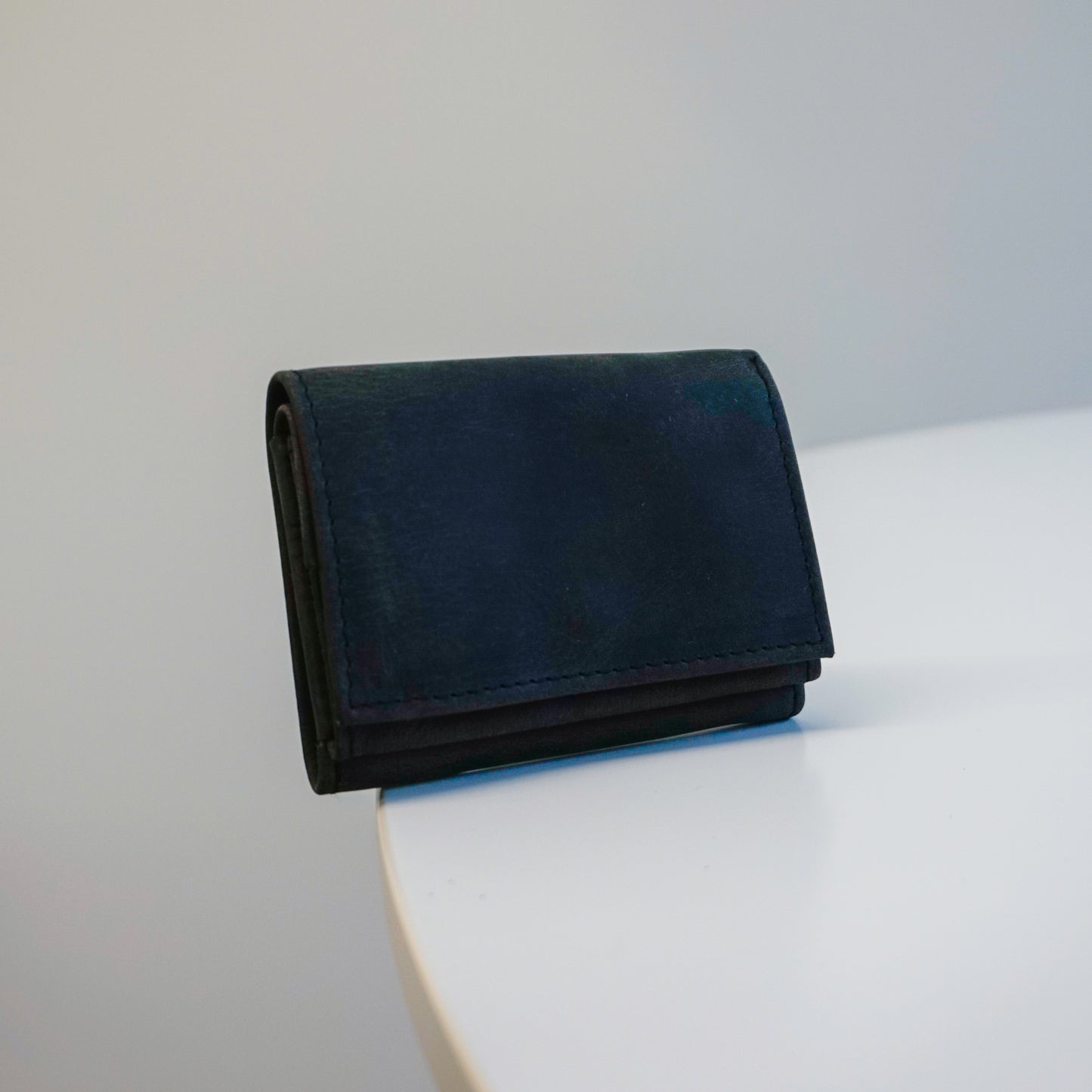 Glebe Wallet Cowhide Black