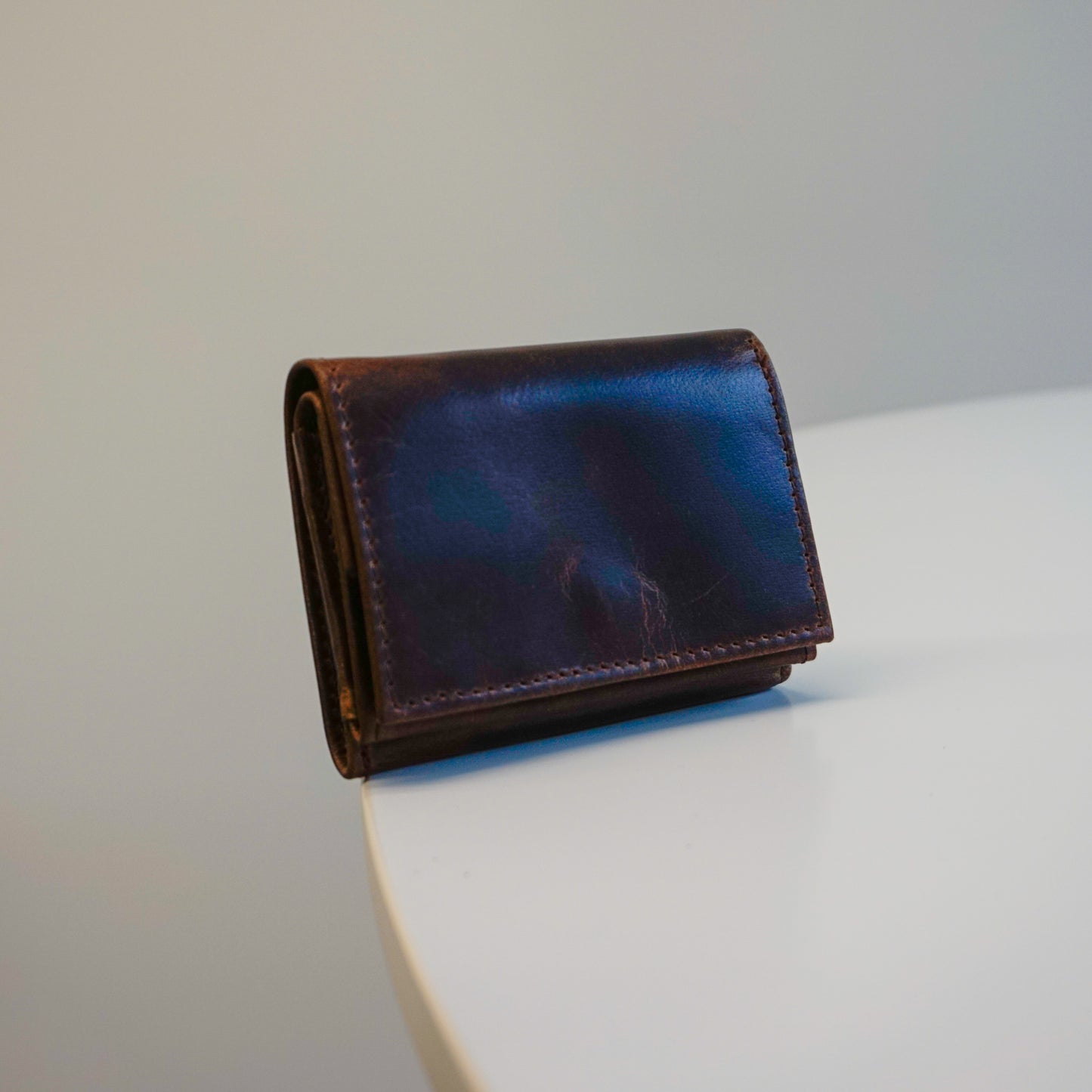 Glebe Wallet Waxed Buffalo Hide