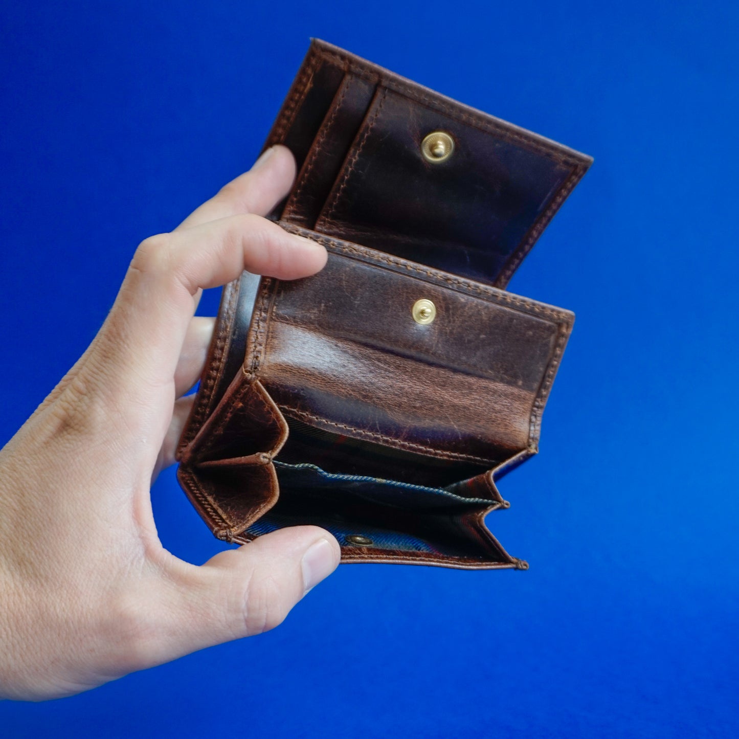 Glebe Wallet Waxed Buffalo Hide