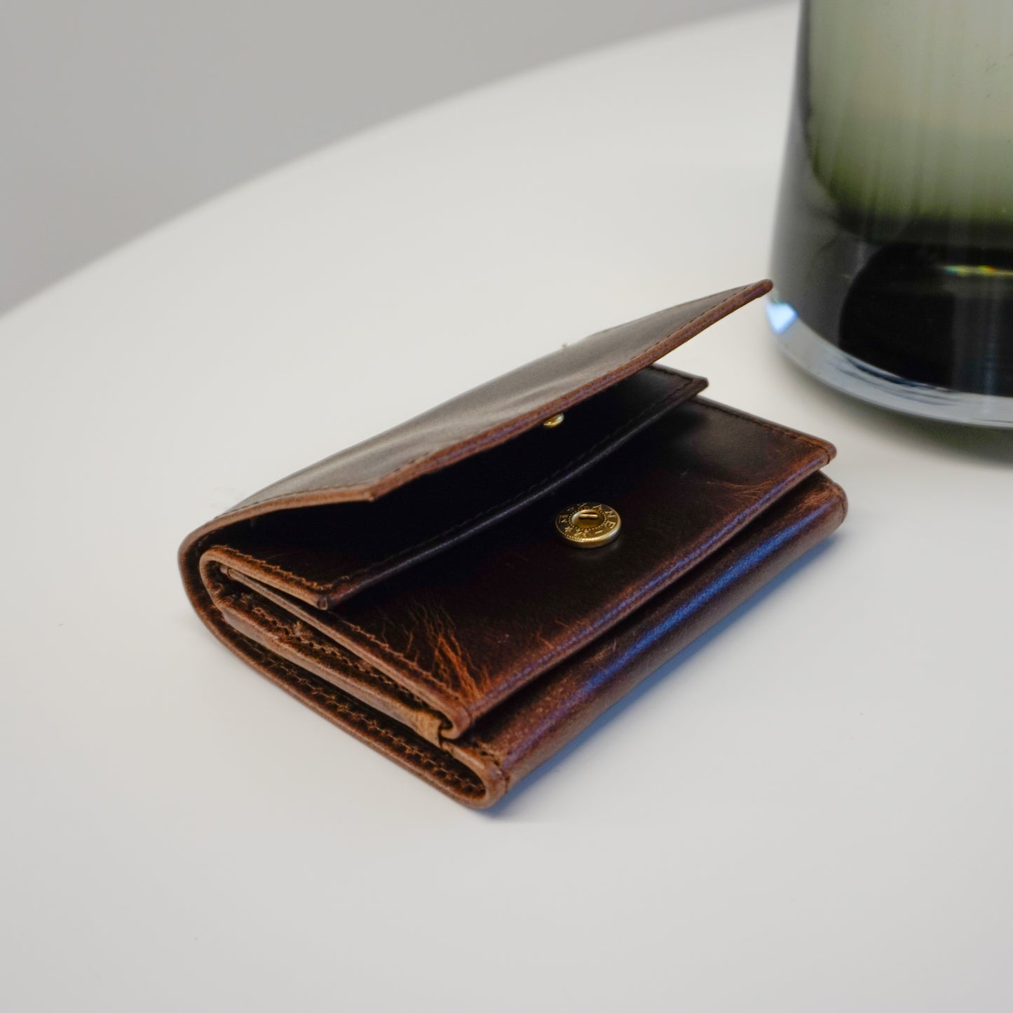 Glebe Wallet Waxed Buffalo Hide