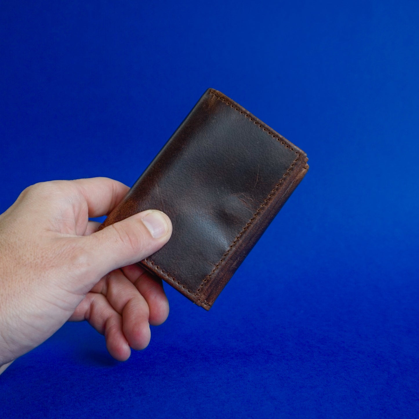Glebe Wallet Waxed Buffalo Hide