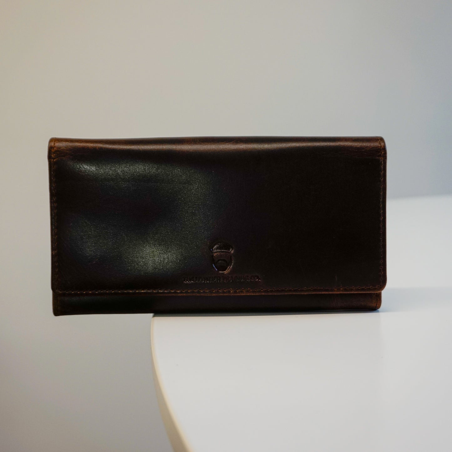 Hunters Hill Clutch Wallet Waxed Buffalo Hide