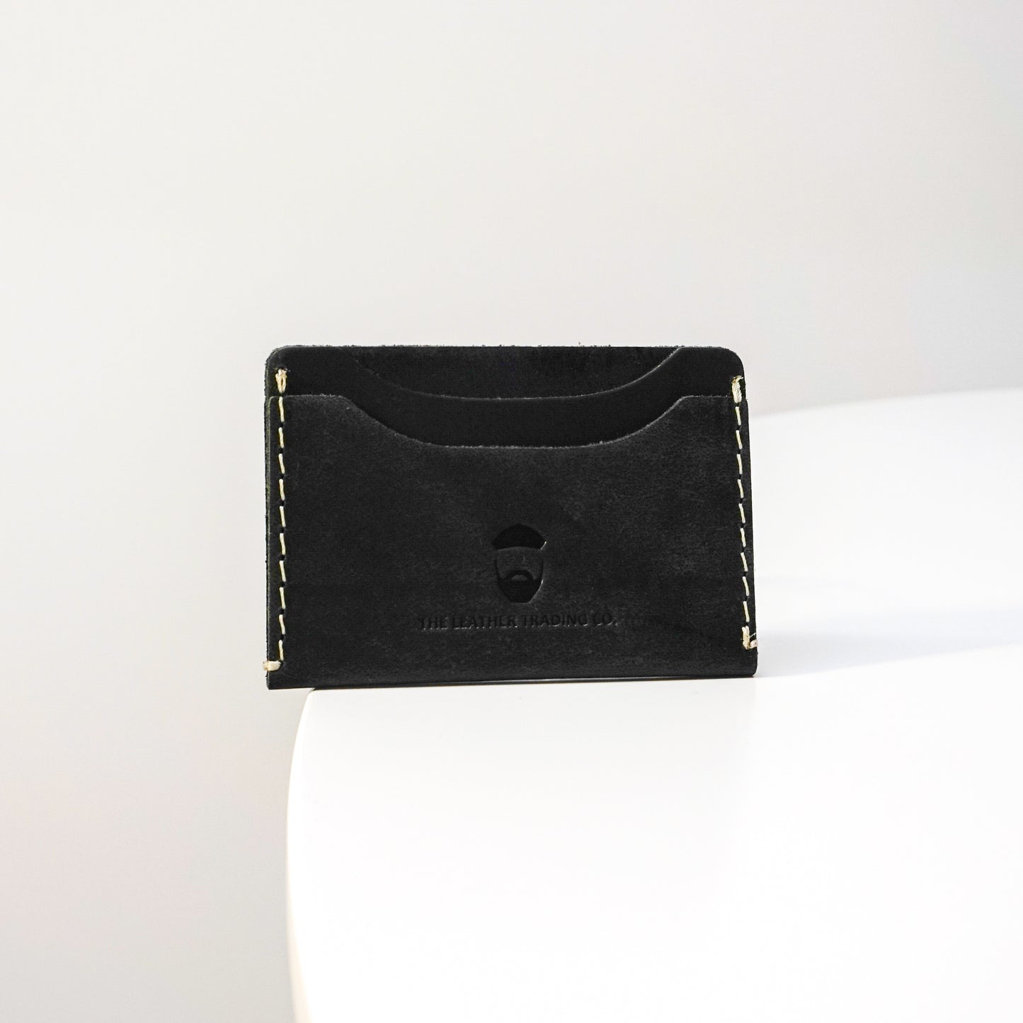 Minto Card Wallet Cowhide Black