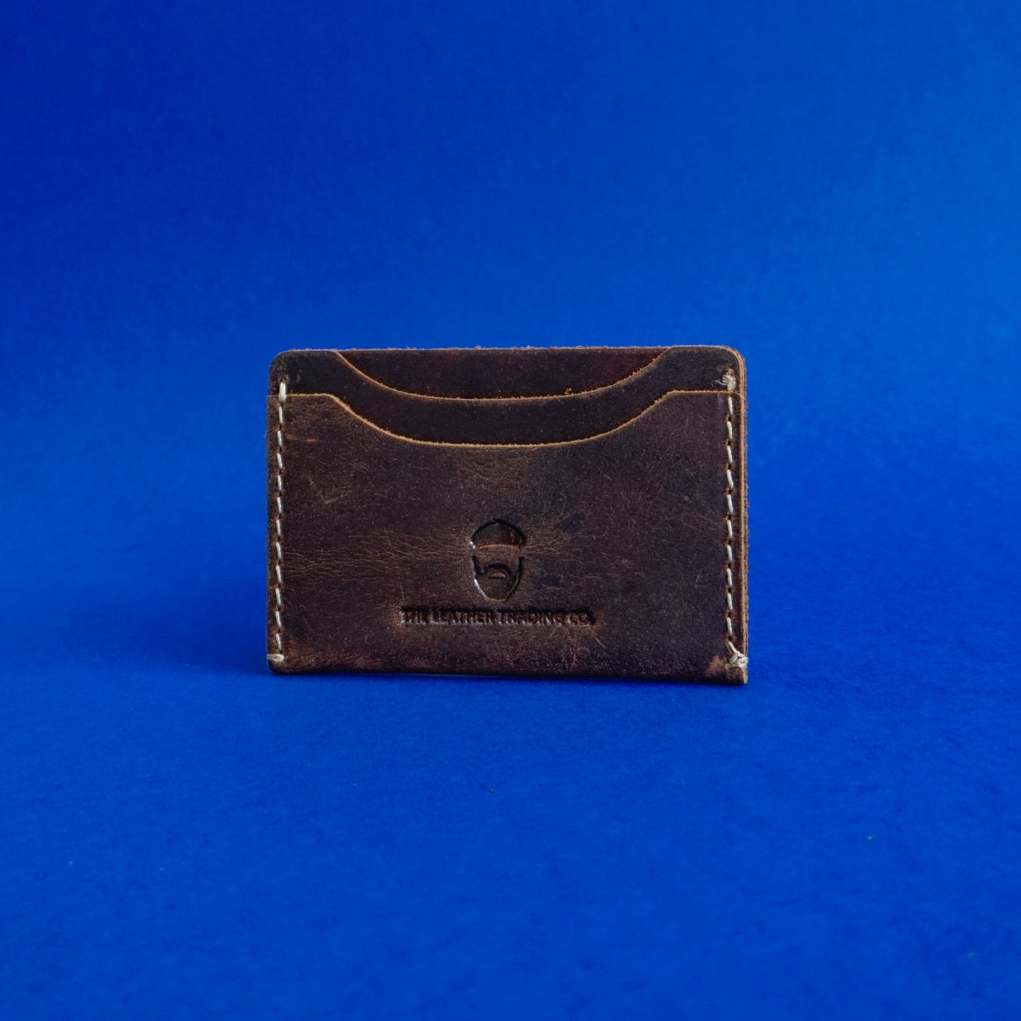 Minto Card Wallet Waxed Buffalo Hide