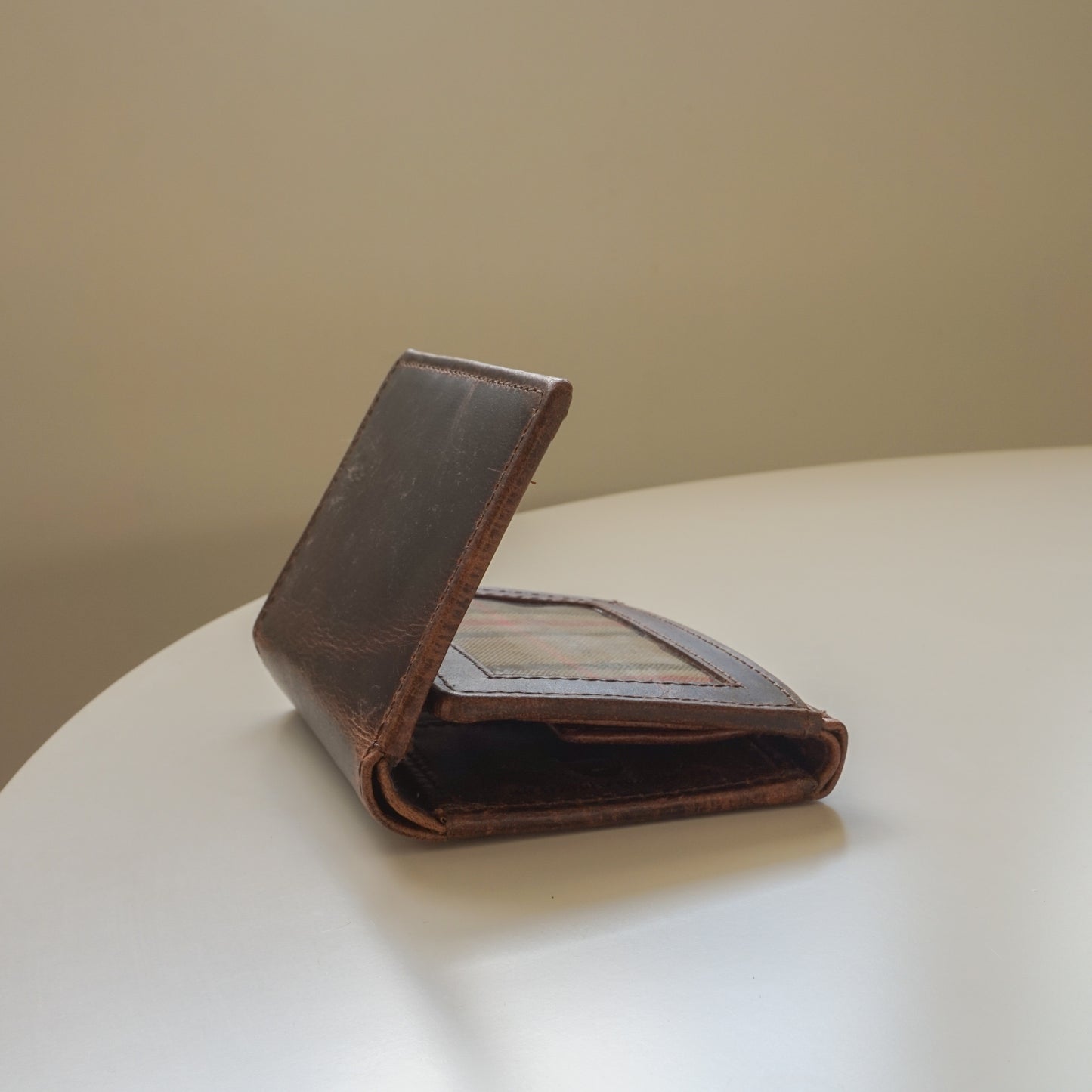 Newport Wallet Waxed Buffalo Hide