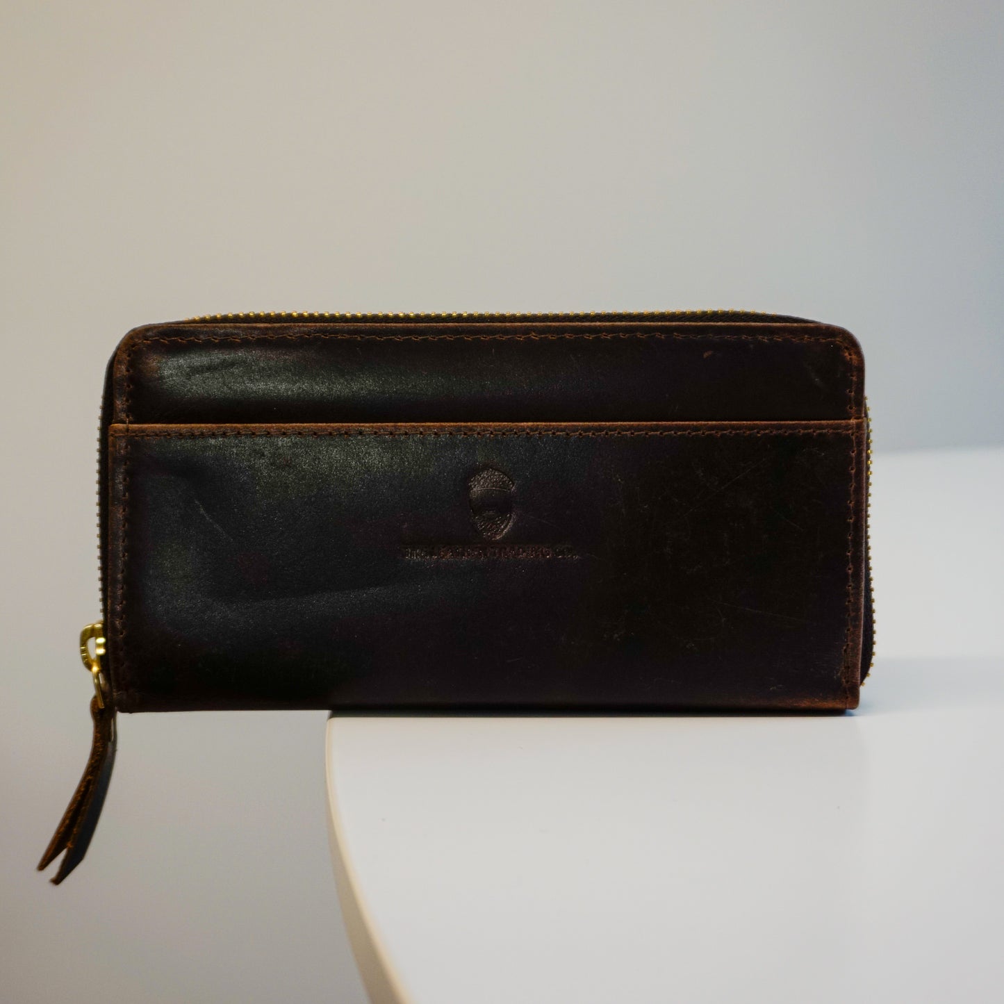Potts Point Clutch Wallet Waxed Buffalo Hide