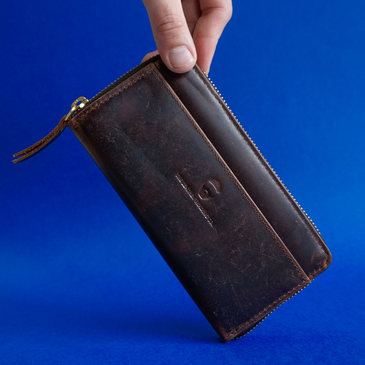 Potts Point Clutch Wallet Waxed Buffalo Hide