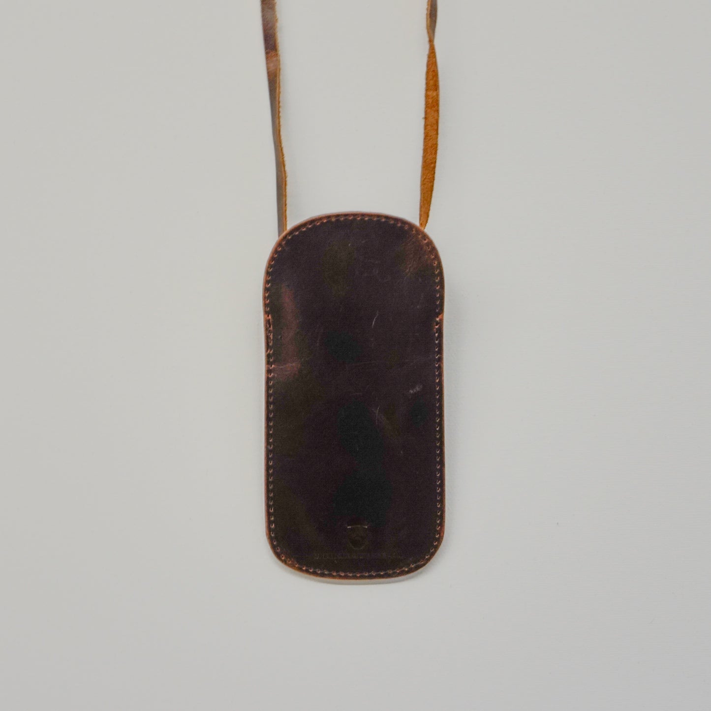 Slip Inn Glasses Case Waxed Buffalo Hide