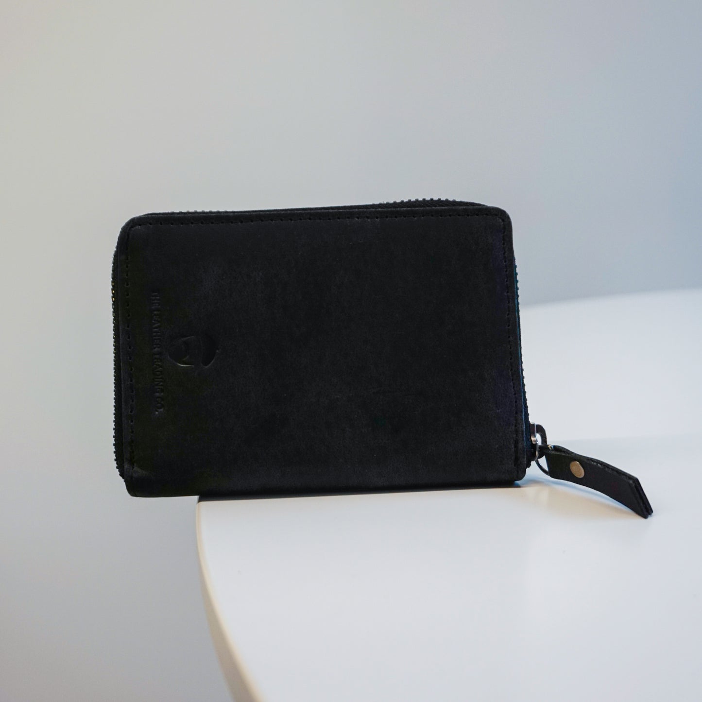 Tassie Wallet Cowhide Black