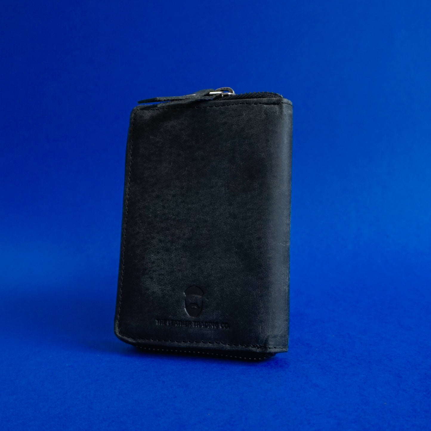 Tassie Wallet Cowhide Black