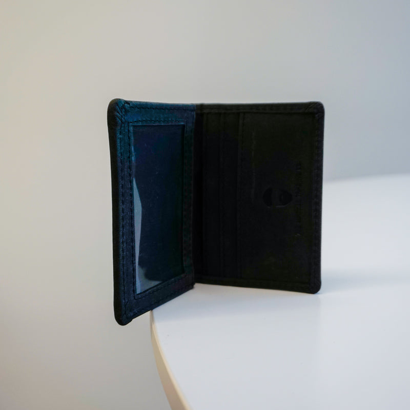 Carlton Card Case Cowhide Black