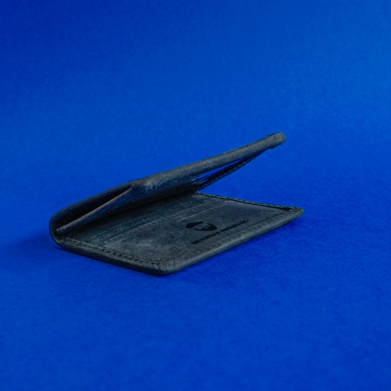 Carlton Card Case Cowhide Black