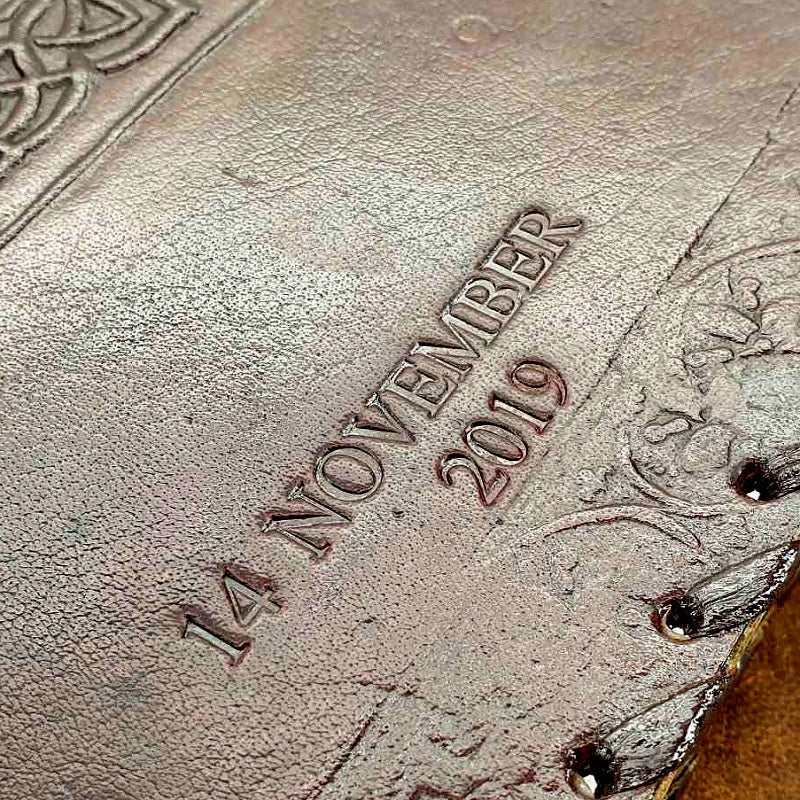 Leather Embossing - The Leather Trading Co.