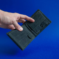 Mascot Wallet Cowhide Black