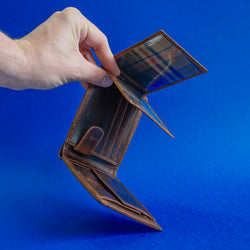 Mascot Wallet Waxed Buffalo Hide