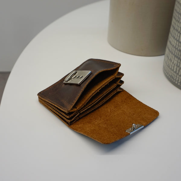 Randwick Clip Wallet Waxed Buffalo Hide